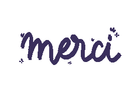 Thanks Merci Sticker