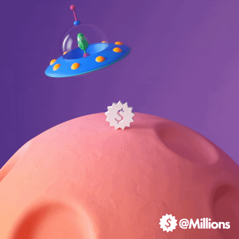 Moon Spin GIF by Millions