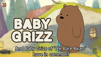 we bare bears animation GIF by Cartoon Hangover