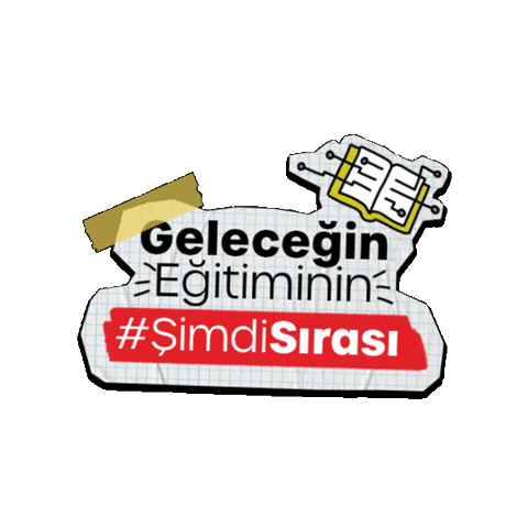 Eğitim Sticker by Bahçeşehir Koleji