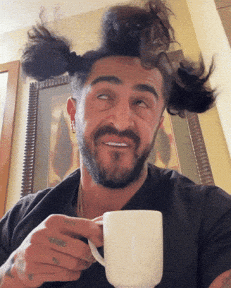 Coffee Overacting GIF