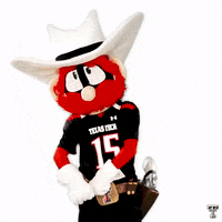 Texas Tech Raider Red GIF by Texas Tech Football