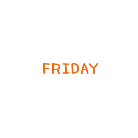 Friday 星期五 Sticker