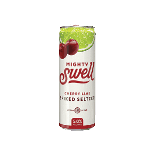 Cherry Seltzer Sticker by Mighty Swell