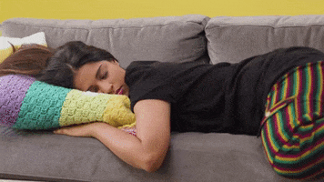 Tired Tuesday Morning GIF by Lilly Singh