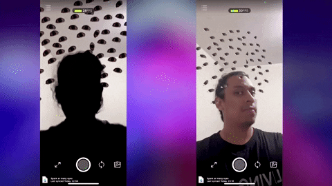 Spark AR Extracción rostro