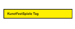 Kfs25 Sticker by KunstFestSpiele Herrenhausen
