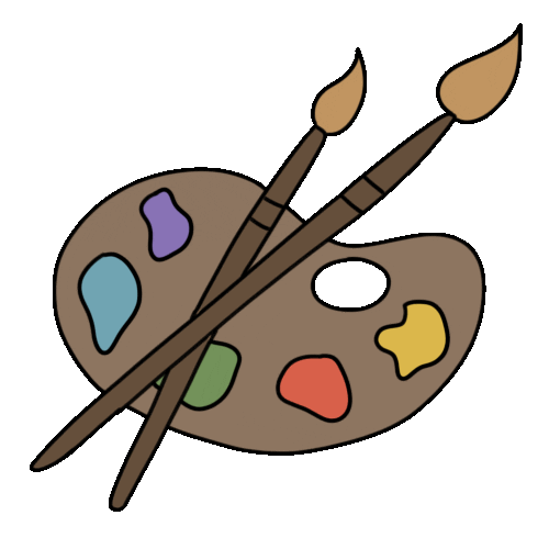 Palette Dessin Sticker