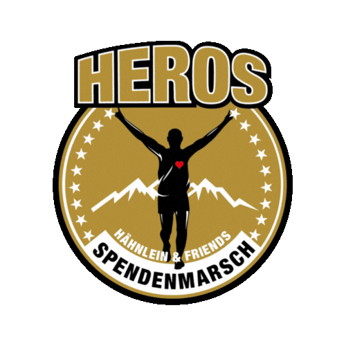 HEROS Spendenmarsch Sticker