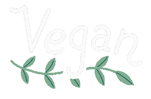 Vegan Typography Sticker