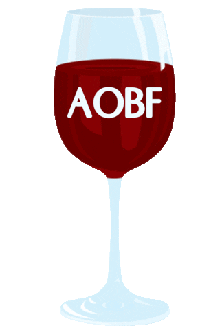 Red Wine Sticker by The Art of Being Female