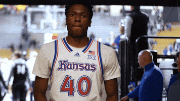 Kansas Basketball Ku GIF by Kansas Athletics