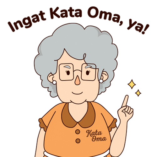 Kata Oma ID Sticker