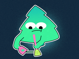 Christmas Tree GIF by coopypoopicus