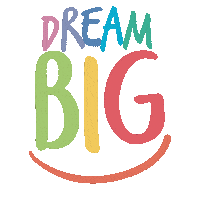 Anianuco dream big positive dreambig Sticker