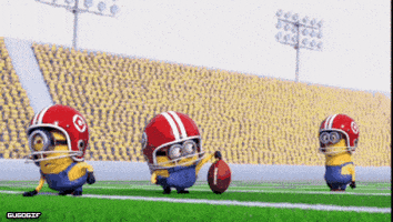 Kicking Super Bowl GIF
