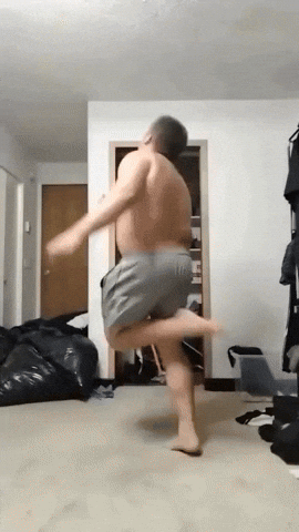 And David Danced GIF