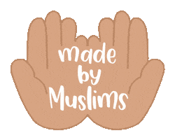 Made By Muslims Sticker by My Salah Mat