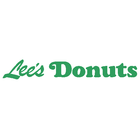 Sticker by Lee's Donuts