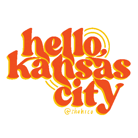 Kansas City Chiefs Hello Sticker