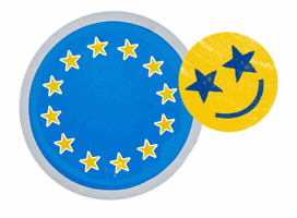Stars Wink GIF by ErasmusPlus DAAD