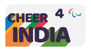 India Paralympics Sticker by Arunesh Varade