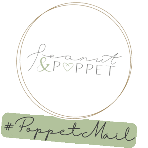 Peanut and Poppet Sticker