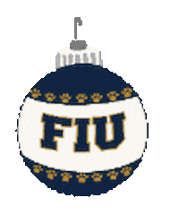 Merry Christmas Sticker by Florida International University