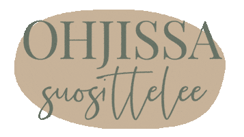 Ohjussa Suosittelee Sticker by KukkiaDesign