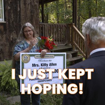 Winner Hope GIF by Publishers Clearing House
