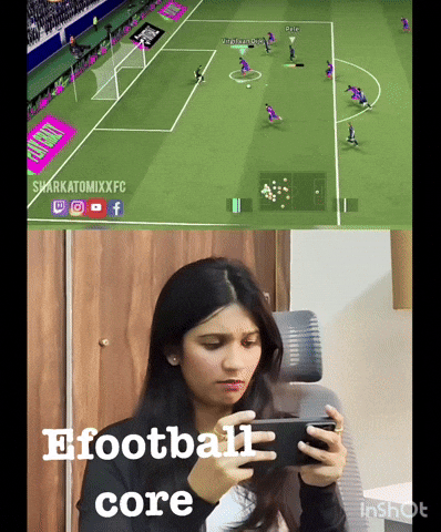 Efootball Girlgamer GIF