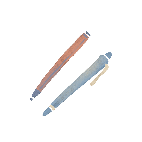 Pencil Pen Sticker