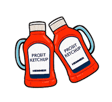 Oktoberfest Ketchup Sticker by Hemmer Br