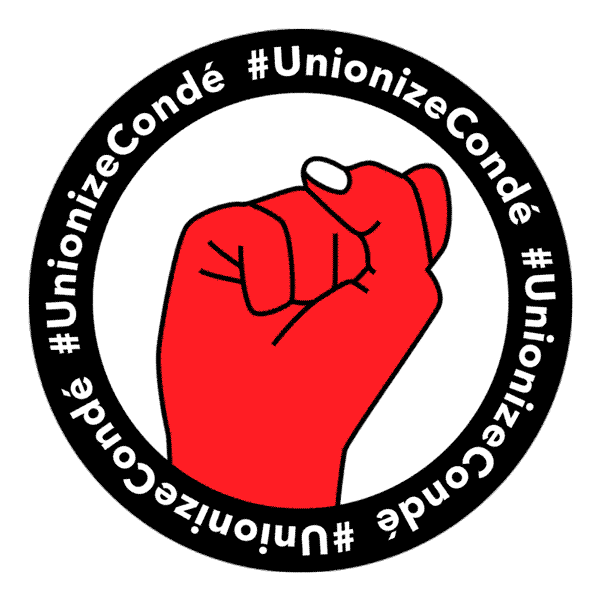 Support Unionize Sticker by Condé Nast Union (The NewsGuild of New York)