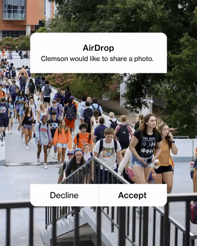 College Football School GIF by Clemson University