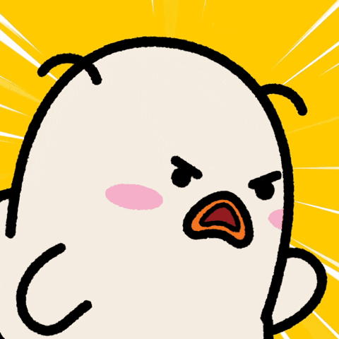 Angry Duck GIF