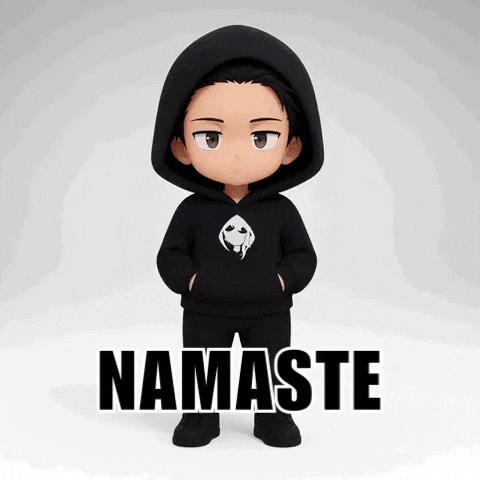 Peace Namaste GIF by Trenchtown