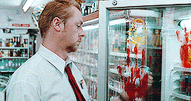 hot fuzz shawn of the dead GIF