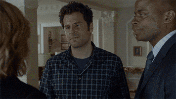 usa network fist bump GIF by Psych