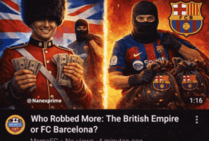 British Barcelona GIF