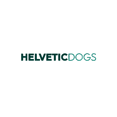 Helvetic Dogs Sticker