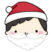 Happy Merry Christmas Sticker by whee