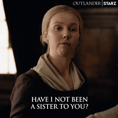 Sister Questioning GIF by Outlander