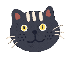 Cat Doodle Sticker