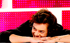 harry styles laughing GIF