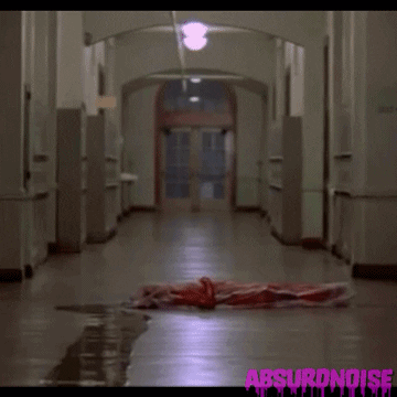 a nightmare on elm street horror movies GIF by absurdnoise