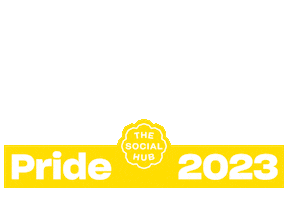 Rainbow Pride Sticker by The Social Hub