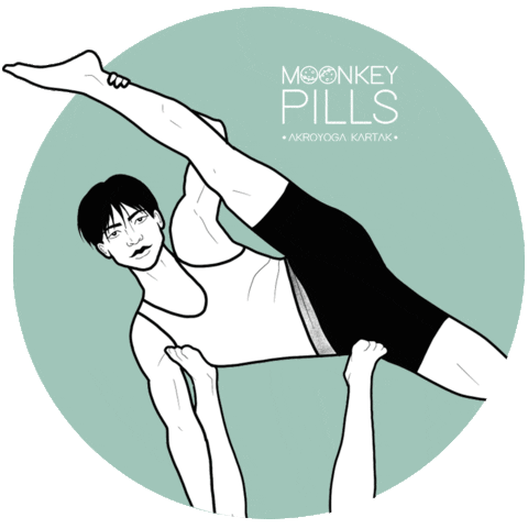 Moonkey Pills Sticker