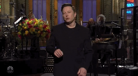 Elon Musk Snl GIF by Saturday Night Live - Find & Share on GIPHY