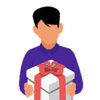 Christmas Delivery Sticker by Pidge